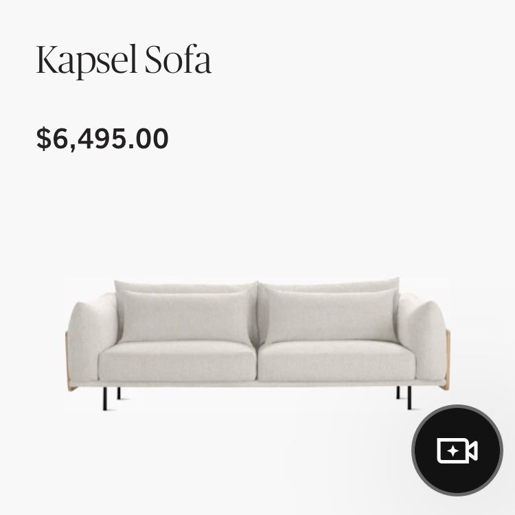 Kapsel Designer Sofa