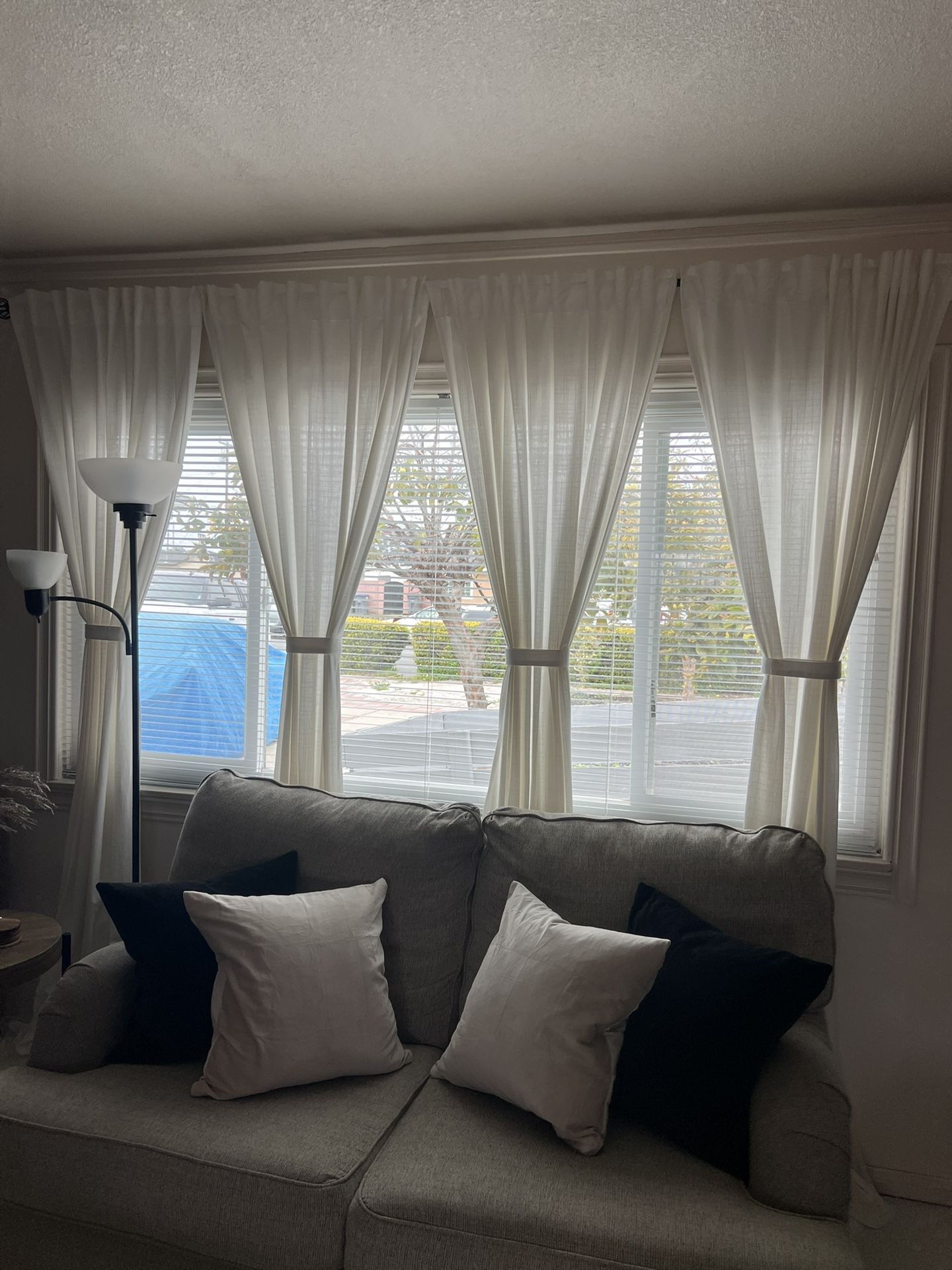 IKEA Curtains 4 Panels (57” Wide By 118” Long)