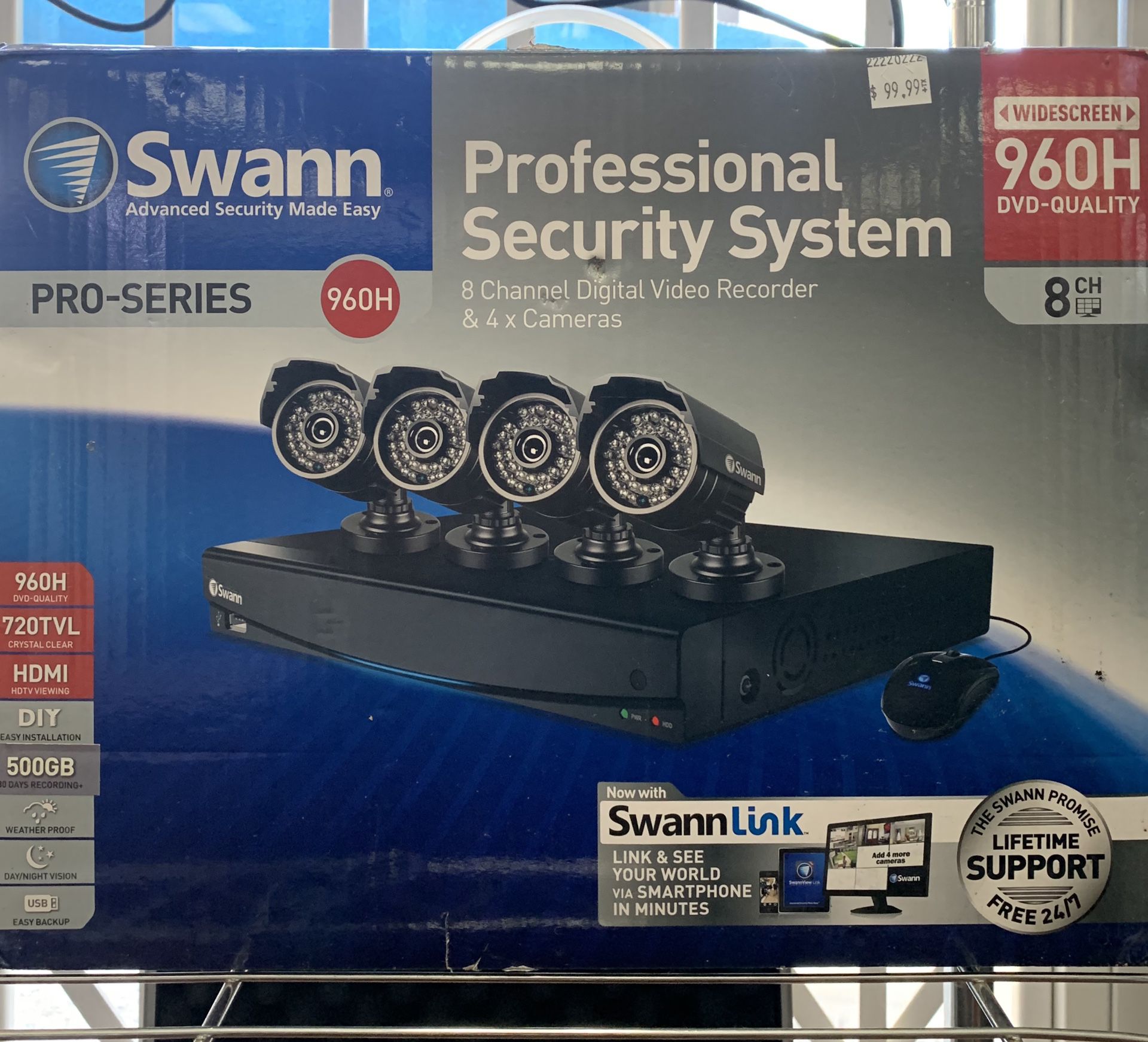 Security system Professional! Swan 960 H