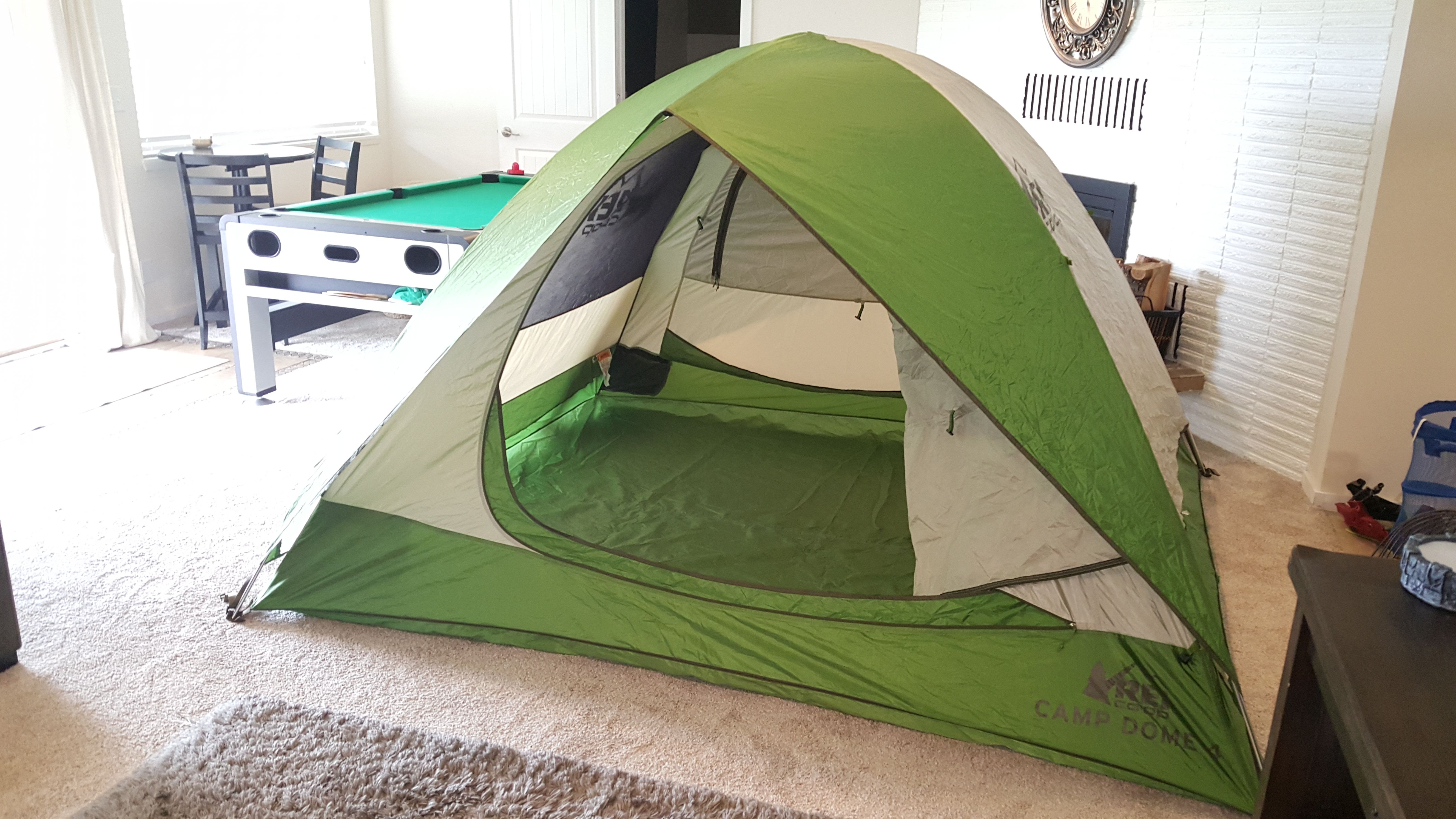 REI camp dome 4 tent