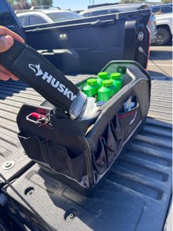 Huskey Heavy-Duty 20 in Pro All Trade Tool Tote