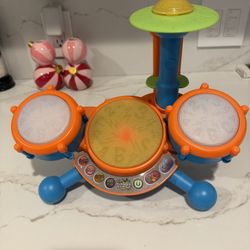 Toy Light Up Drums $9
