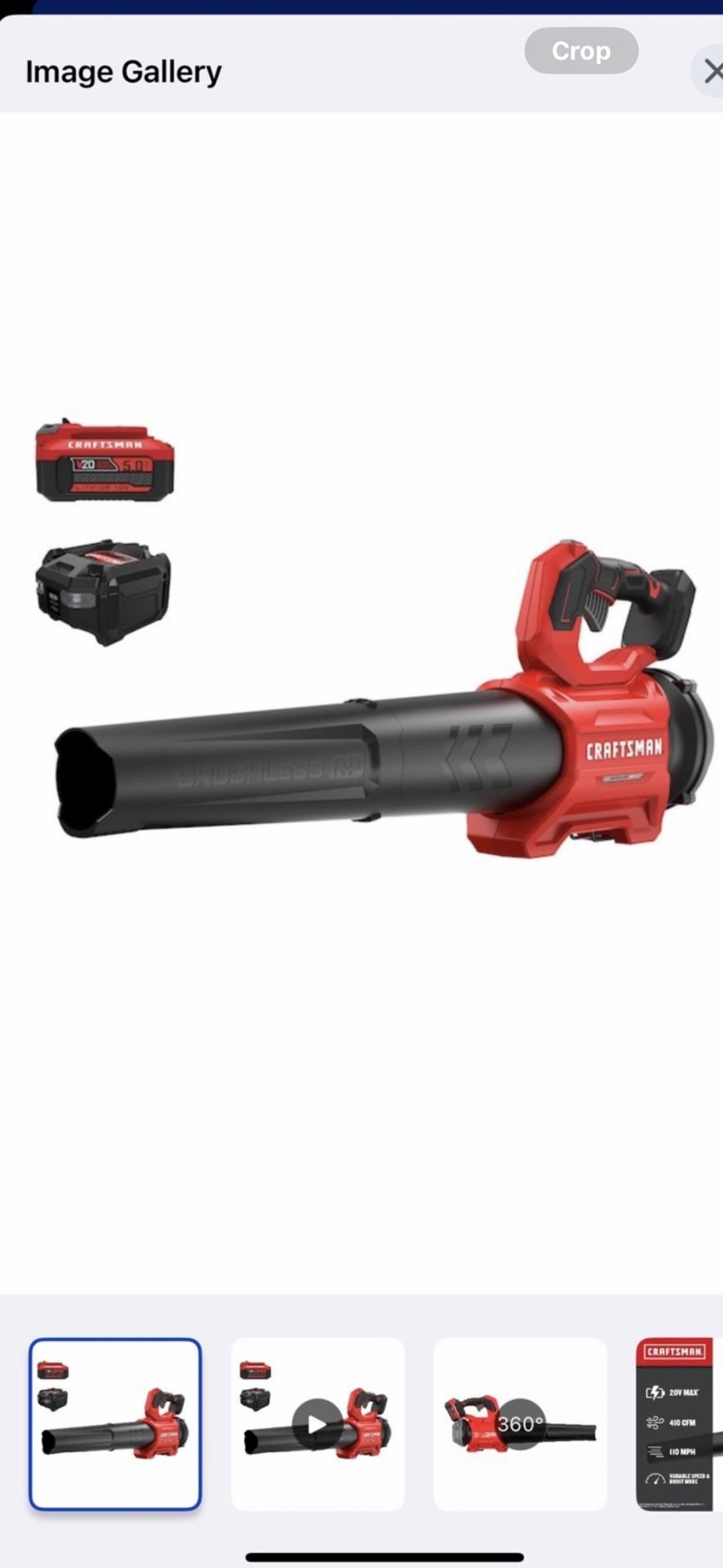 Cordless Leaf Blower