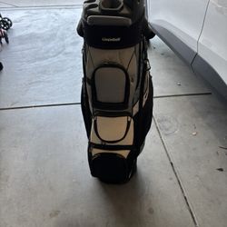 Golf Cart Bag Club Lock