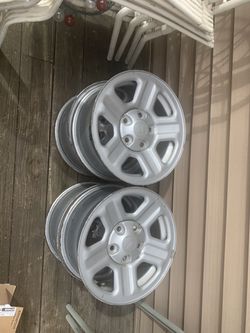 16” 5X5 Jeep Wrangler Rims with TPMS