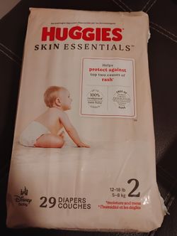 Huggies Skin Essentials Diapers 