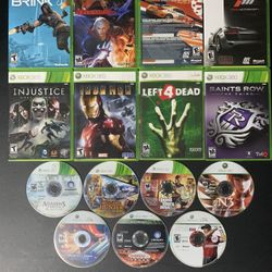 Assorted Xbox 360 Games