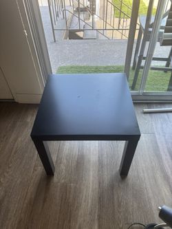 Black End Table / Side Table - Modern Minimalist