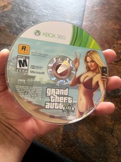 Rockstars games Grand Theft Auto V for xbox 360