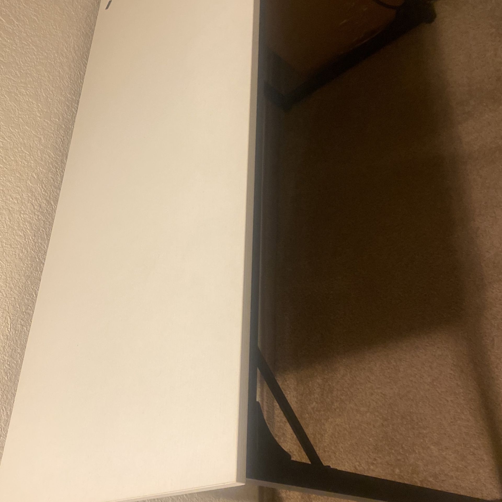 White and black Desk