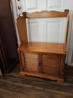 Vintage Bucket Bench With Storage Solid Wood