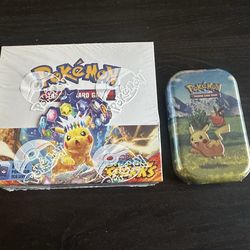 Pokemon Booster Bundle and Mega Evolution Ascended Heroes Mini Tin