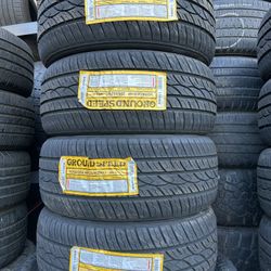 Vendo Set De Llantas 225/45ZR17 Marca  GROUND SPEED 