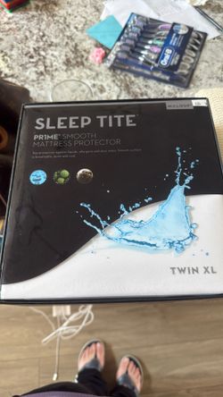 Sleep Tite Prime Smooth Mattress Protector, Twin Xl