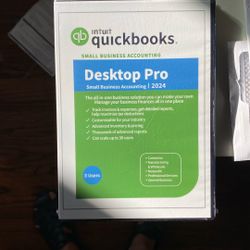 QuickBooks 2024 Desktop Pro, Windows Pc, Desktop I 