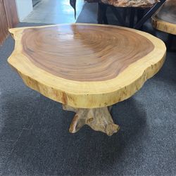 🌿 MonkeyPod Coffee Table with Teak Root Legs 🪵