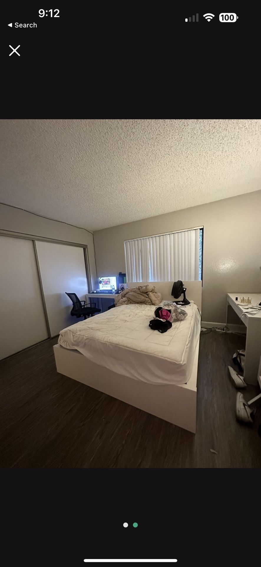 Ikea Bed Frame / Queen