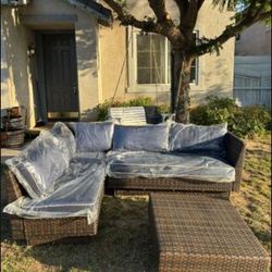 This Is Dad! High Quality Costco Quality Sunbrella Quality Cushions Patio Furniture Set Brand New 🆕🚚
