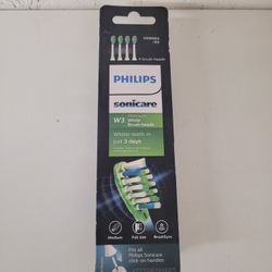 Philip's Sonicare W3 4 pack brush heads