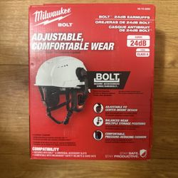 Milwaukee BOLT Earmuffs 24 dB – Brand New (Jobsite Ready)