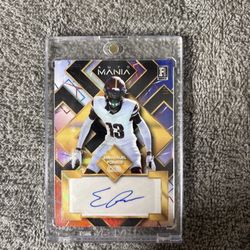 2023 Wild Card Auto Mania- Emmanuel Forbes AUTO/LIMITED PRINT RUN 1/1 One Of One
