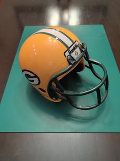 Franklin Green Bay Packers replica youth football helmet intended for costume use