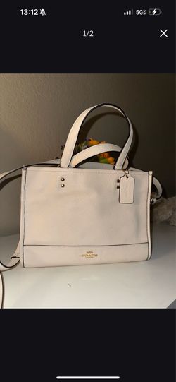 White coach purse