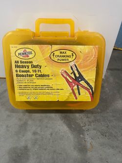 Booster cables