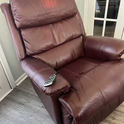 LaZBoy Leather Electric Recliner Price just reduced
