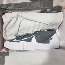 Nike Blazer Low Sacai Iron Grey size 7.5