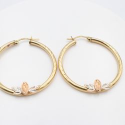 14k Hoop earrings