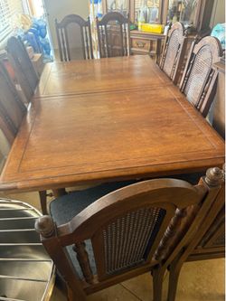 Table and chairs
