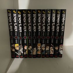 Demon Slayer Manga (volumes 2-14)