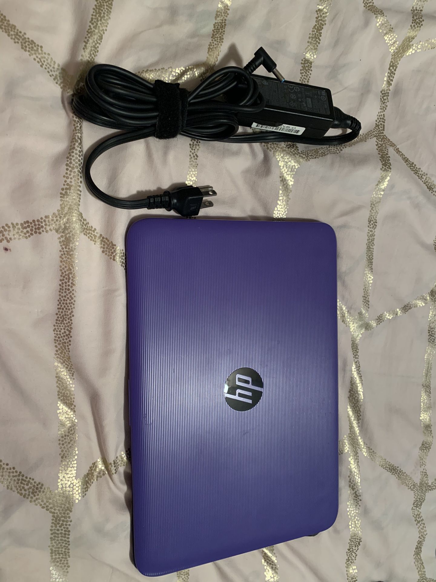 Purple HP Stream 11 laptop