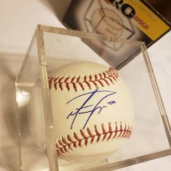 Matt Joyce Autographed Baseball