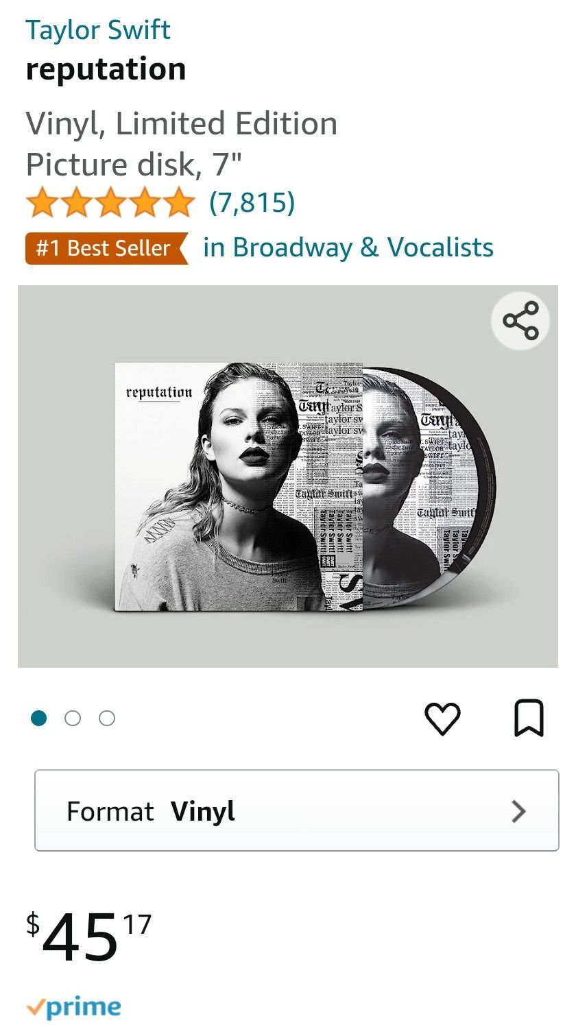 (4) Taylor Swift Vinyl Records for Sale in Buffalo, NY - OfferUp