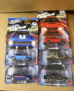 Hot Wheels 2026 Silver Series Fast & Furious Dream Lineup 25 Years Set of 5