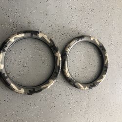 24” Black/white/gray Camo BMX Bike Tires