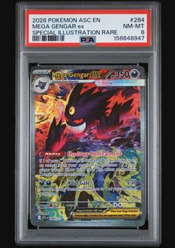 Ascended Heroes Gengar SIR PSA 8