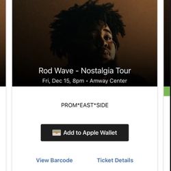 Rod Wave Tickets
