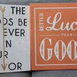 Luck Wall Art