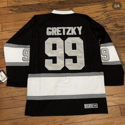 Gretzky Black Throw Back King Jersey