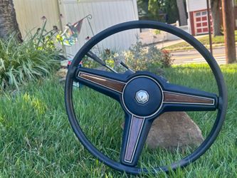 firebird gm pontiac steering column  with wheel and ignition key