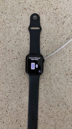 Apple Watch S9 with Black Sport Band 46mm