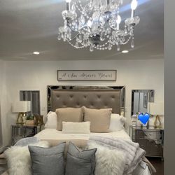 King Bed frame And Night Stands 