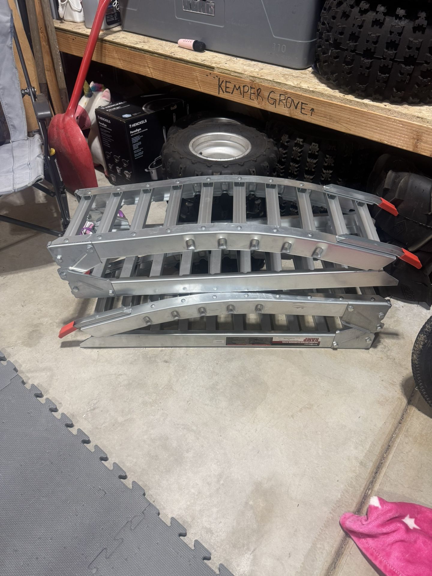 Folding Aluminum Ramps