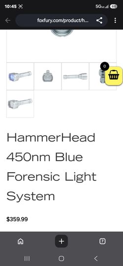 HammerHead 450nm Blue Forensic Light System