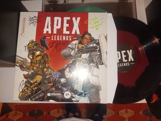 Apex Legends autographed vinyl