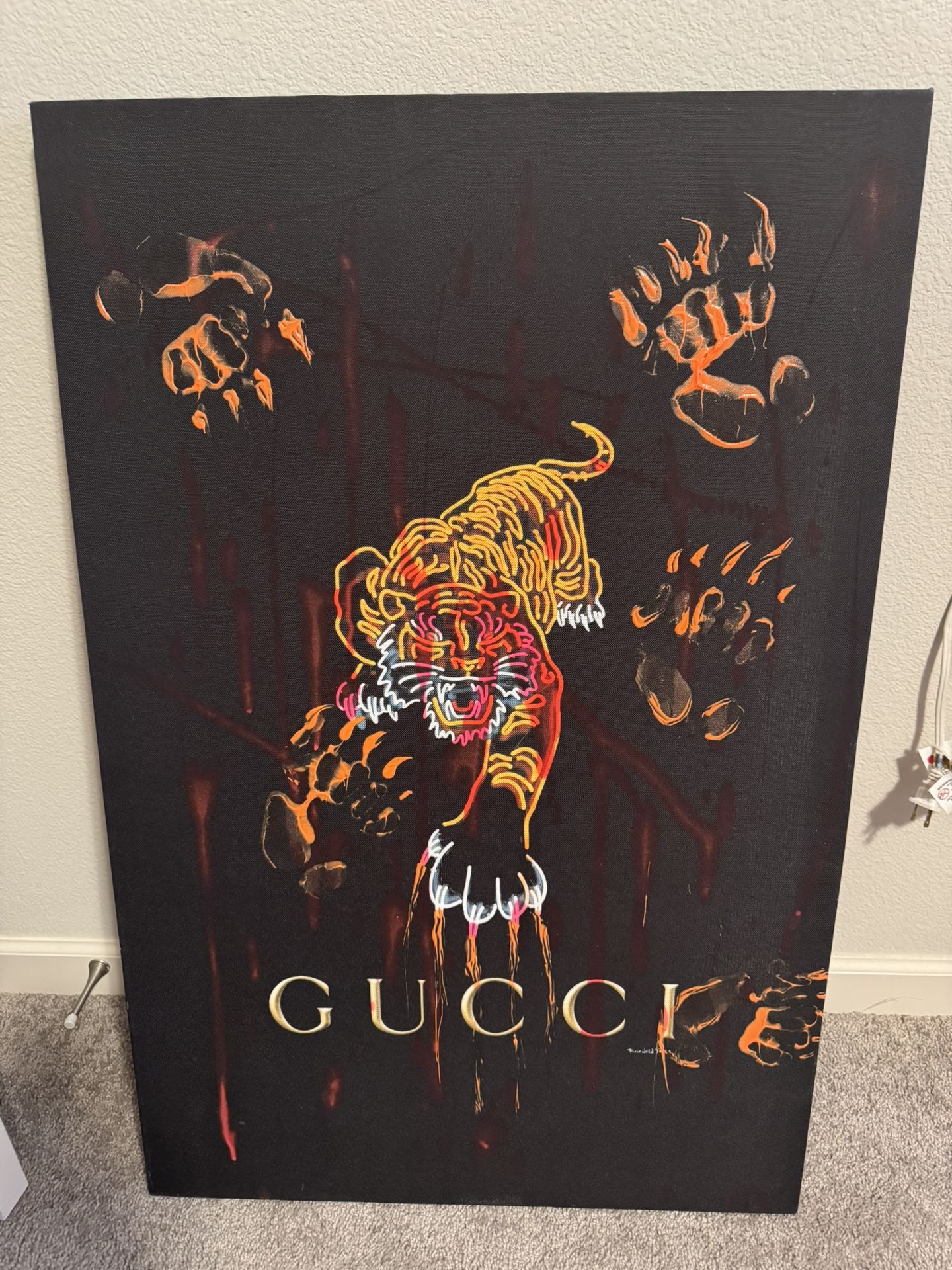Gucci Painting Portrait 3’x2’