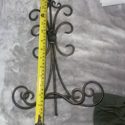 French Country Iron Stand/ Easel